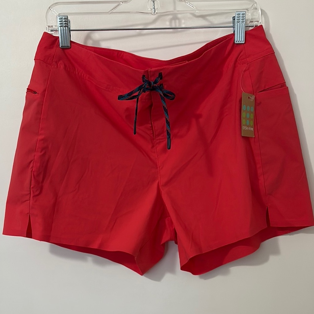 Title Nine Guava Swim Shorts
